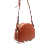 Handtas cognac leder 3624OO Ripani